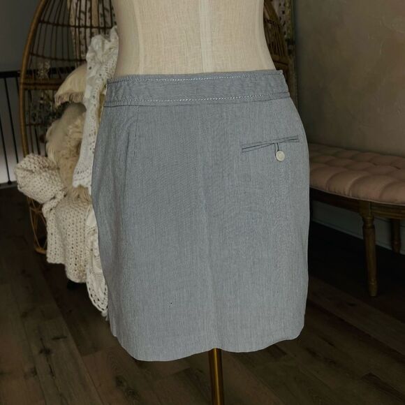 Express Striped Stretch Skirt size 2 - Picture 7 of 8